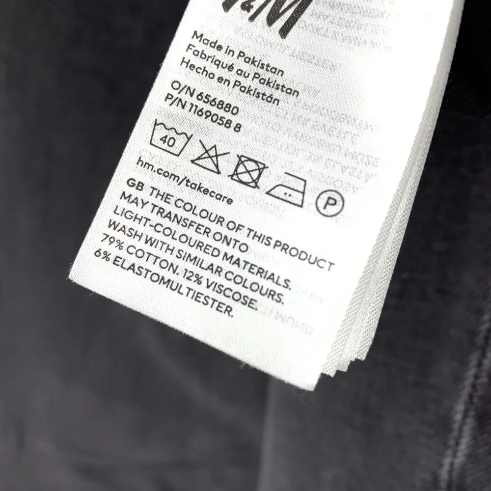 H&M Straight Leg Jeans Mens Size 31